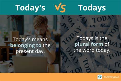 today's or todays.